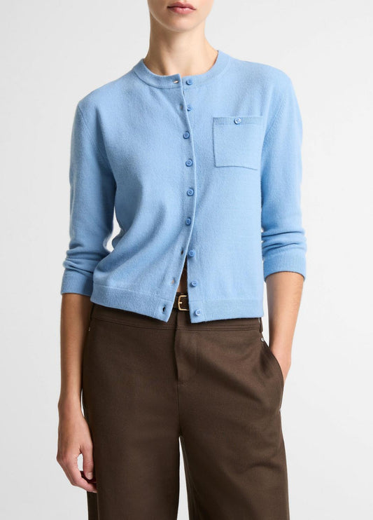 Wool & Cashmere-Blend Pocket Cardigan in Cardigans HYDRA | VINCE Women