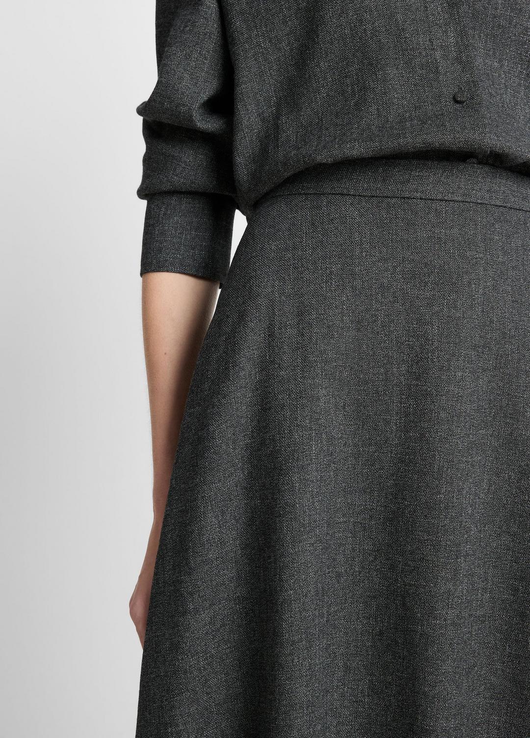 Italian Jaspe Full Skirt in Skirts MEDIUM HEATHER GREY | VINCE Women
