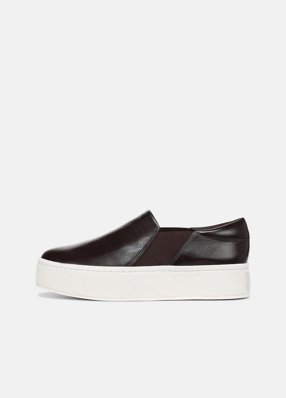 Warren Leather Sneaker in Sneakers GANACHE | VINCE Women