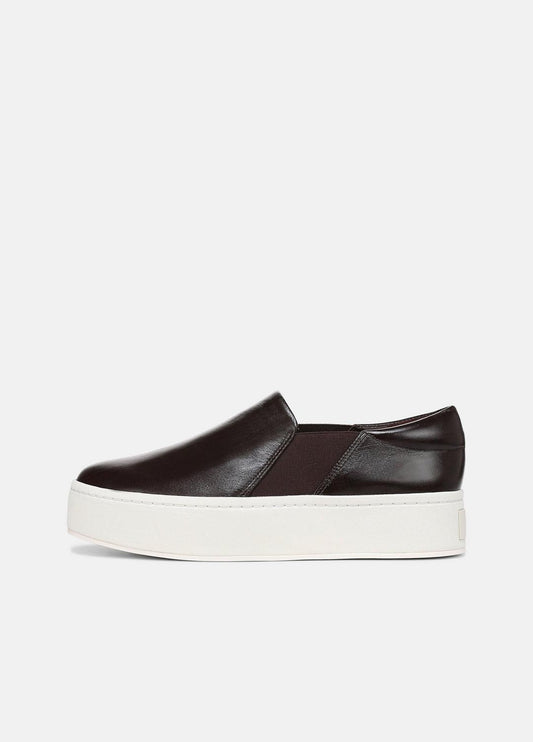 Warren Leather Sneaker in Sneakers GANACHE | VINCE Women