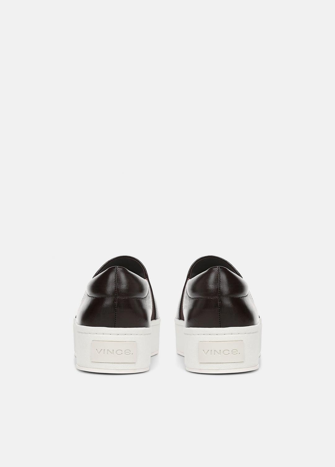 Warren Leather Sneaker in Sneakers GANACHE | VINCE Women