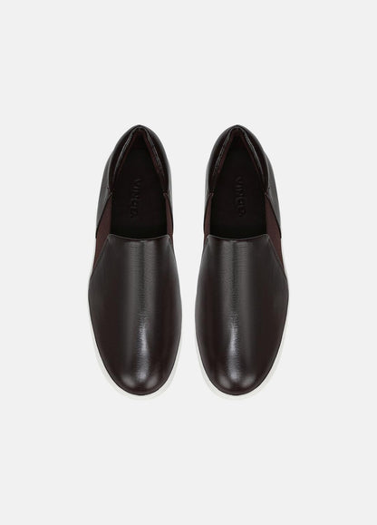 Warren Leather Sneaker in Sneakers GANACHE | VINCE Women
