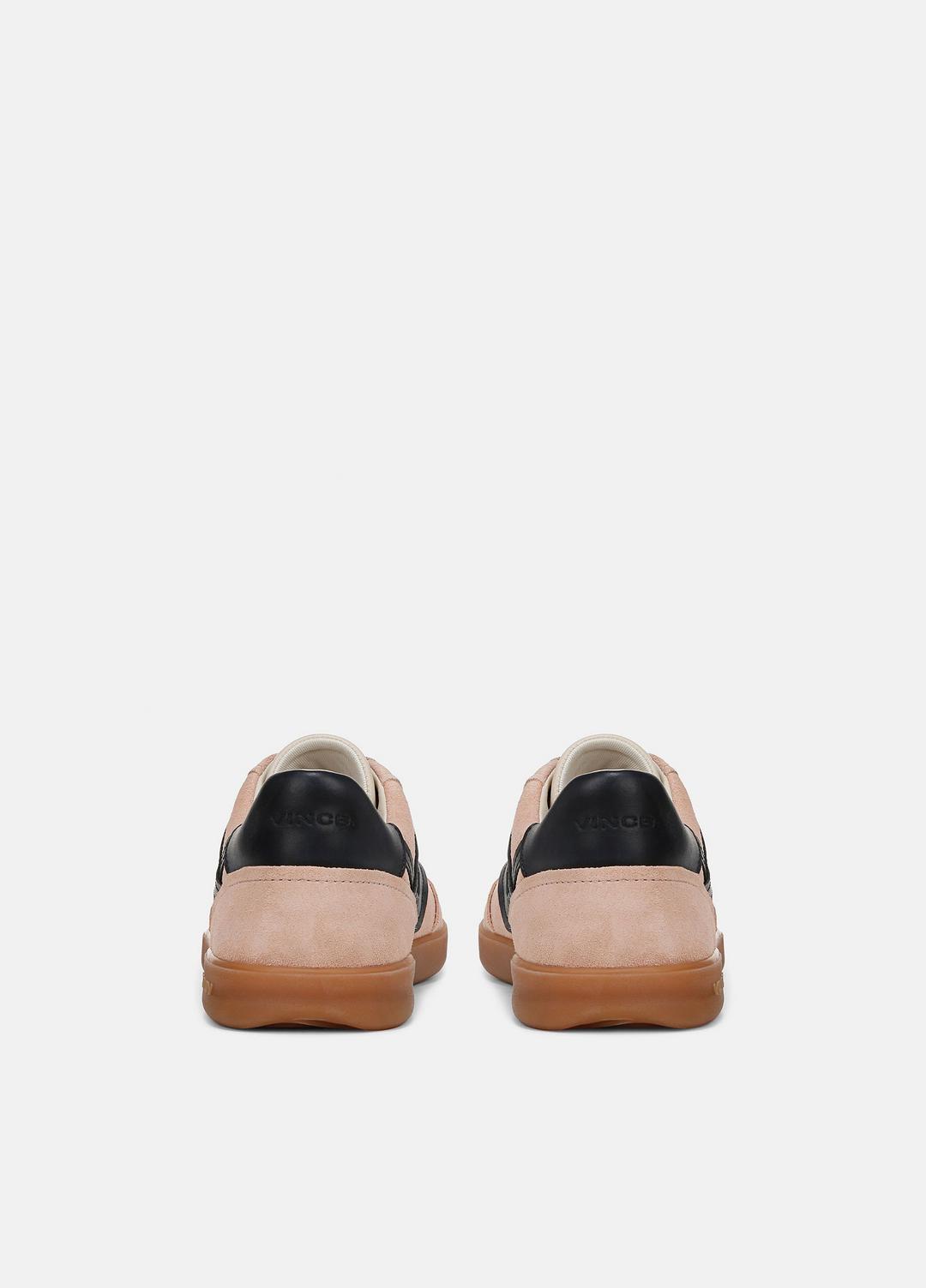Oasis Suede & Leather Sneaker in Sneakers LOTUS BLUSH/BLUE INK | VINCE Women