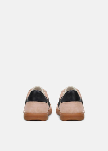 Oasis Suede & Leather Sneaker in Sneakers LOTUS BLUSH/BLUE INK | VINCE Women