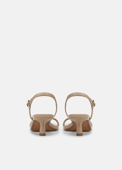 Tilda Leather Heeled Sandal in Heels WARM ALMOND | VINCE Women