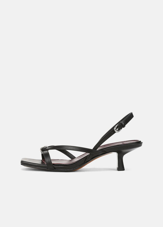 Tali Slingback Sandal in Heels BLACK | VINCE Women