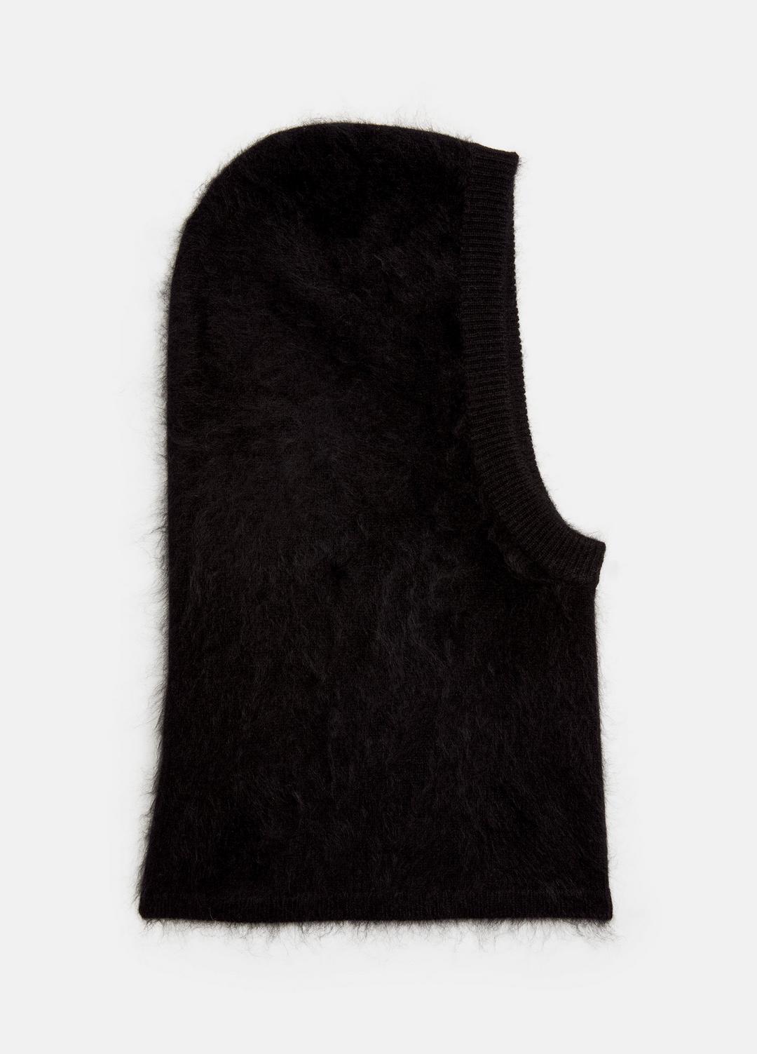 Brushed Cashmere Balaclava in Scarves & Hats BLACK | VINCE Women