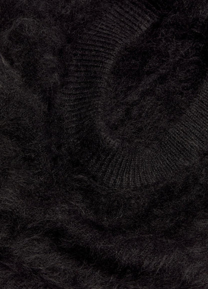 Brushed Cashmere Balaclava in Scarves & Hats BLACK | VINCE Women
