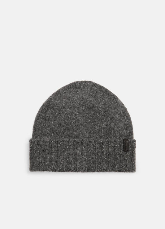 Donegal Cashmere Jersey Beanie in Scarves & Hats CHARCOAL | VINCE Women