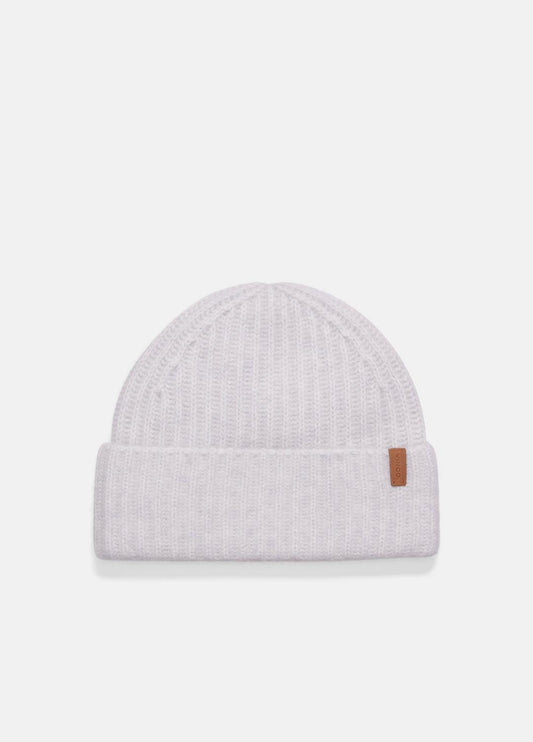 Plush Cashmere Chunky-Knit Beanie in Scarves & Hats GREY | VINCE Women