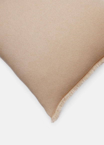Cashmere Reverse Jersey Pillow in Pillows & Blankets CAMEL | VINCE Women