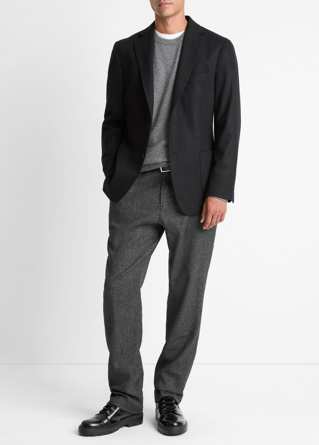Cashmere Relaxed Sport Coat in Blazers BLACK | VINCE Men