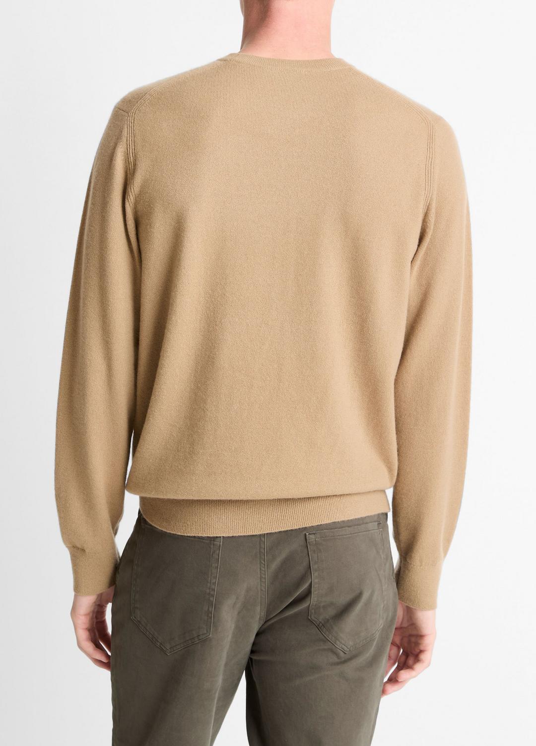 Cashmere Crew Neck Sweater in Crew Neck CAMELETTO | VINCE Men