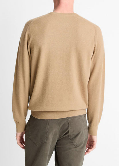Cashmere Crew Neck Sweater in Crew Neck CAMELETTO | VINCE Men