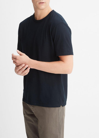 Garment Dye Cotton T-Shirt in T-Shirts & Polos WASHED COASTAL | VINCE Men