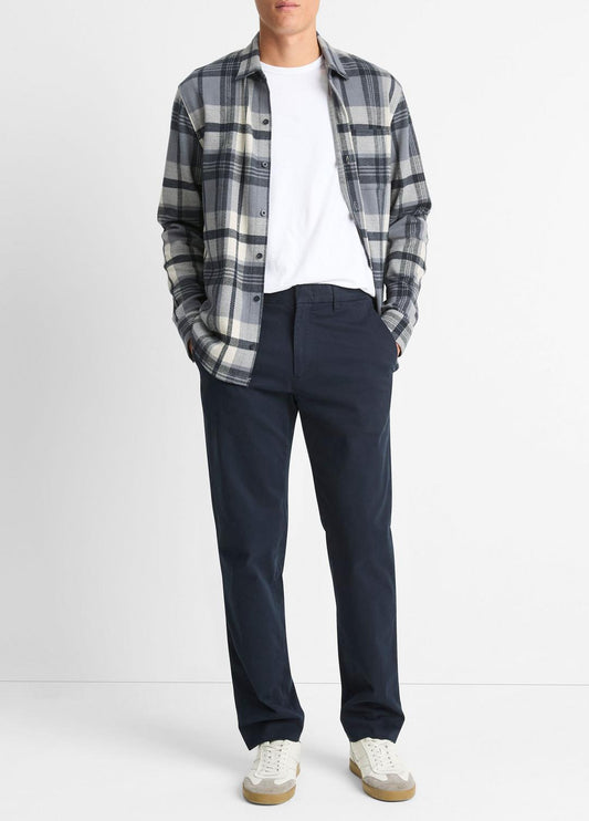 Owen Athletic Stretch-Cotton Pant in Trousers COASTAL BLUE | VINCE Men