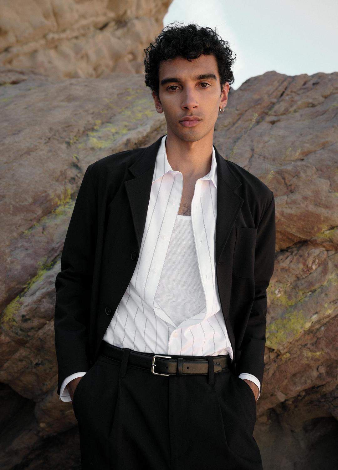Tailored Utility Blazer in Blazers BLACK | VINCE Men