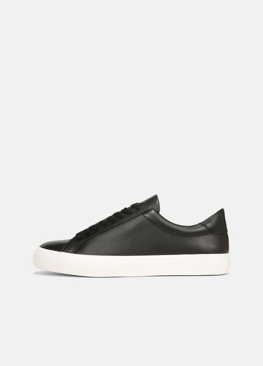 Fulton Leather Sneaker in Sneakers BLACK | VINCE Men