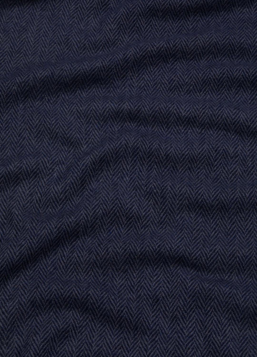 Herringbone Cashmere Scarf in Scarves & Hats COASTAL BLUE/IRIS BLUE | VINCE Men