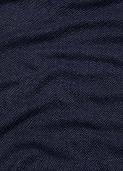 Herringbone Cashmere Scarf in Scarves & Hats COASTAL BLUE/IRIS BLUE | VINCE Men