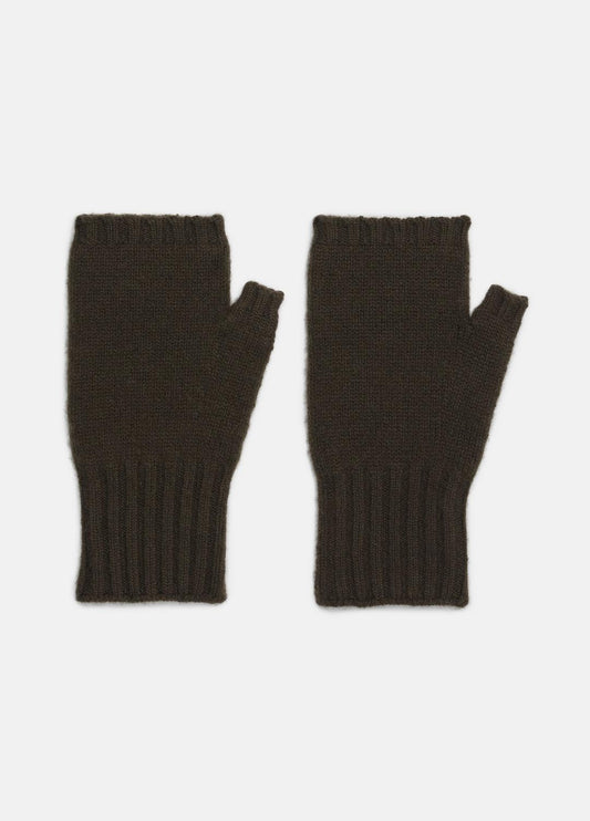 Cashmere Hand Warmers in Gloves DARK LEAF | VINCE Men