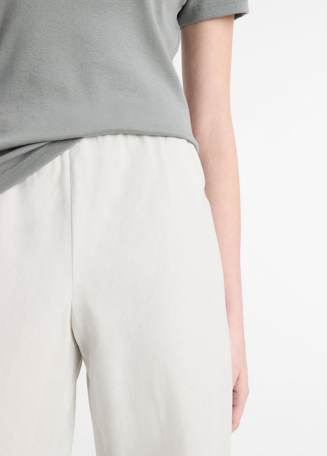 Cotton-Blend High-Waist Bias Pant in Pants & Shorts SALT GLASS | VINCE Sale