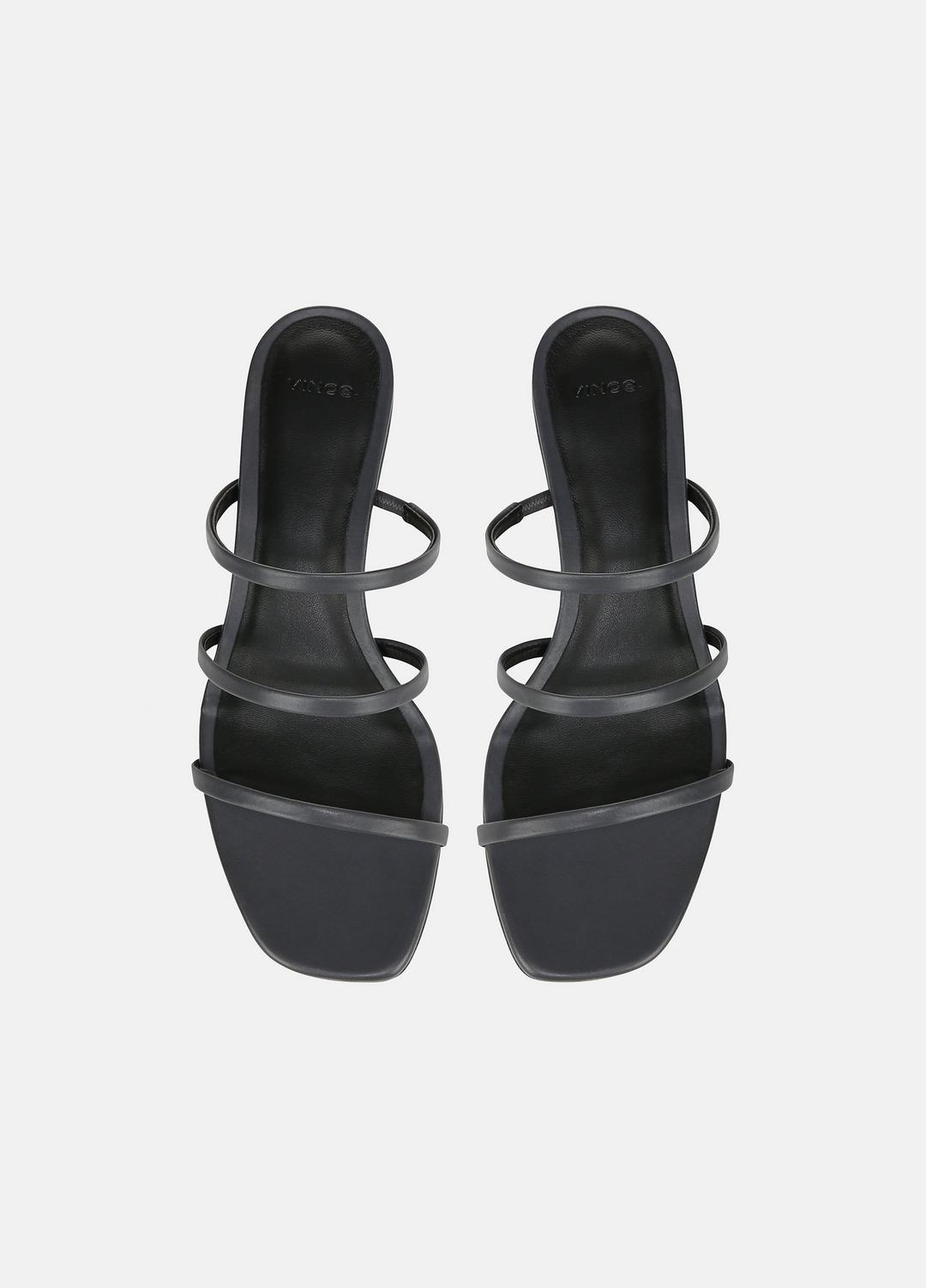 Palm Springs Leather Heeled Sandal in Shoes IRIS SLATE | VINCE Sale