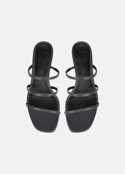 Palm Springs Leather Heeled Sandal in Shoes IRIS SLATE | VINCE Sale