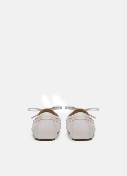 Marin Leather Lace-Up Loafer in Shoes WHITE/SABBIA | VINCE Sale