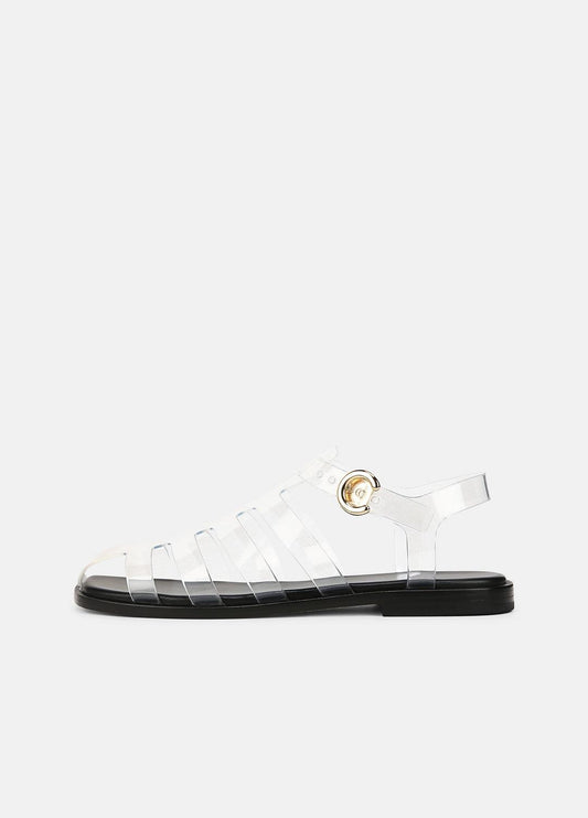 Melina Jelly Fisherman Sandal in Shoes CLEAR | VINCE Sale