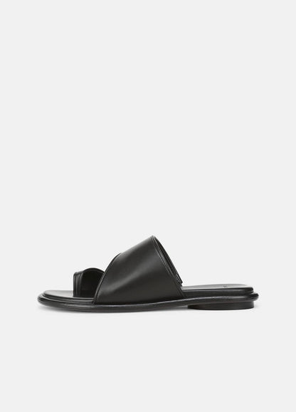 Lukas Leather Sandal in Shoes BLACK | VINCE Sale