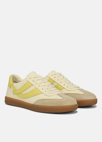 Oasis Leather & Suede Sneaker in Shoes SAND DUST/STRAW SEED/CHAMOMILE | VINCE Sale