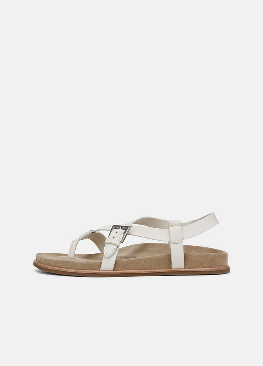 Franca Leather Sandal in Shoes MILK | VINCE Sale