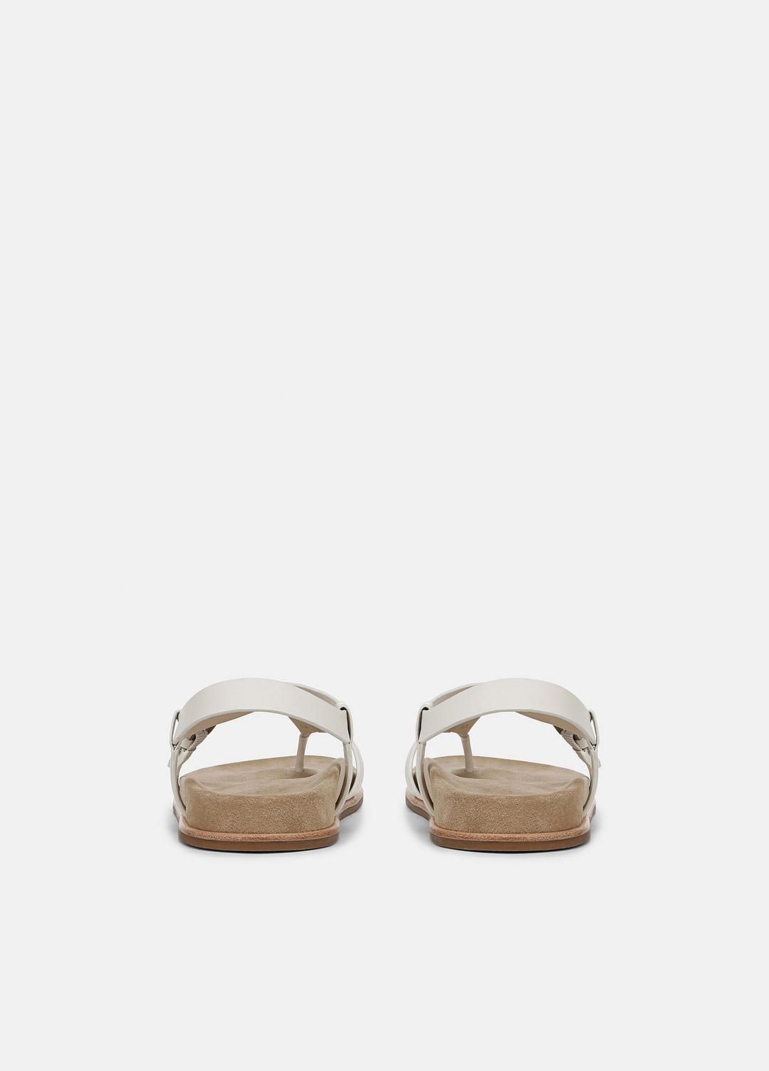 Franca Leather Sandal in Shoes MILK | VINCE Sale