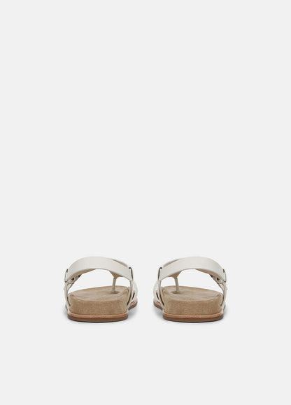 Franca Leather Sandal in Shoes MILK | VINCE Sale