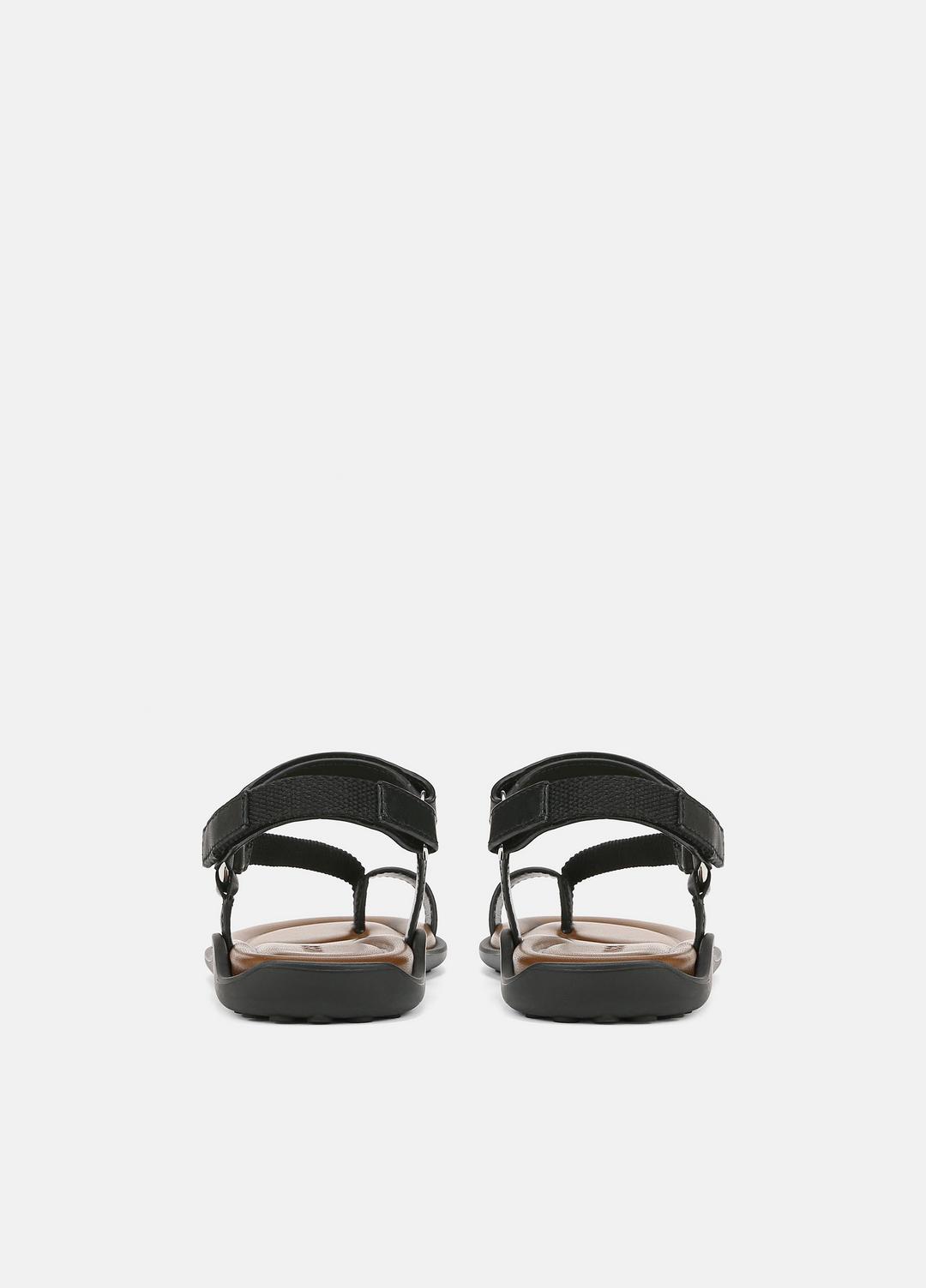 Summer Leather & Canvas Sandal in Shoes BLACK | VINCE Sale