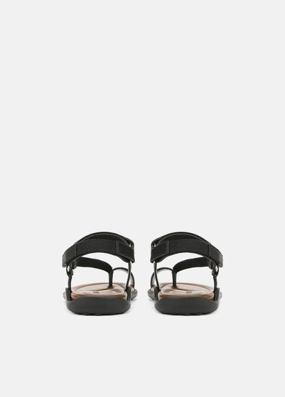 Summer Leather & Canvas Sandal in Shoes BLACK | VINCE Sale