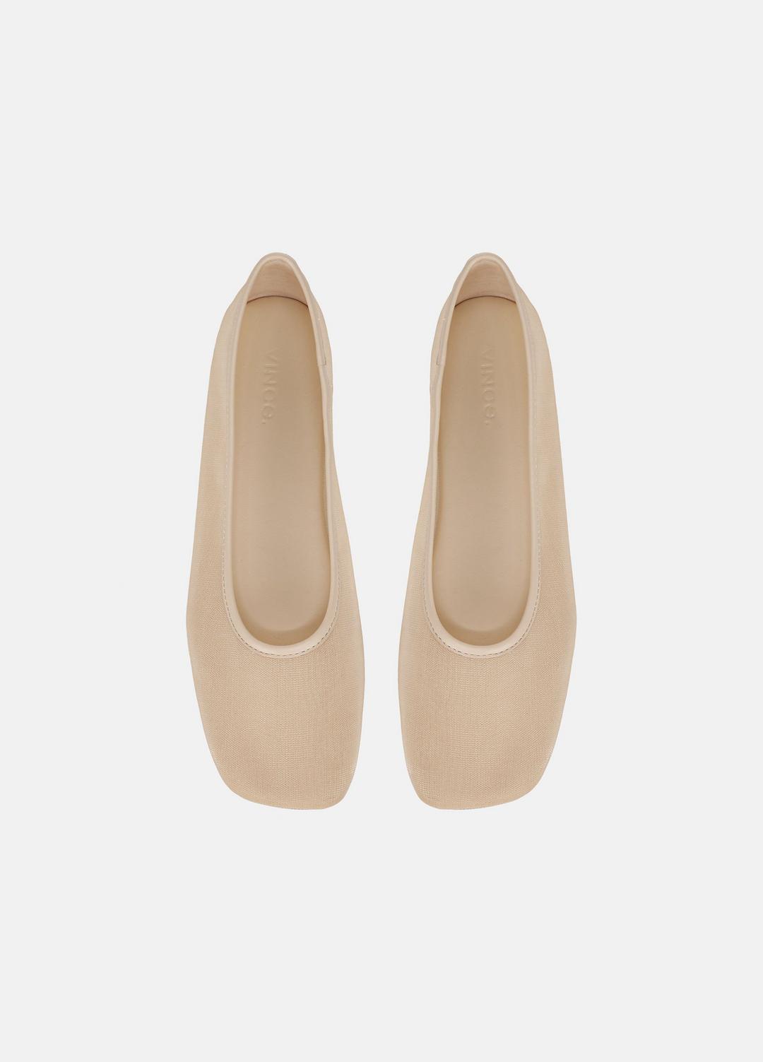 Leah Mesh Flat in Shoes BIRCH SAND | VINCE Sale