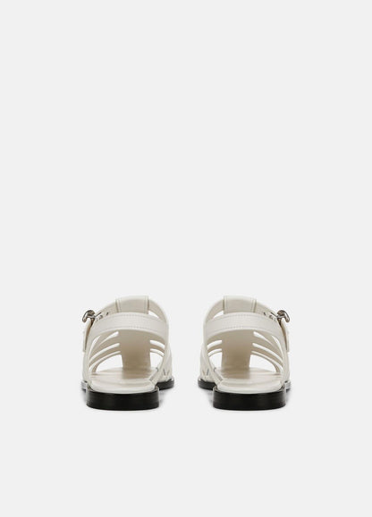 Melina Leather Fisherman Sandal in Shoes MILK | VINCE Sale