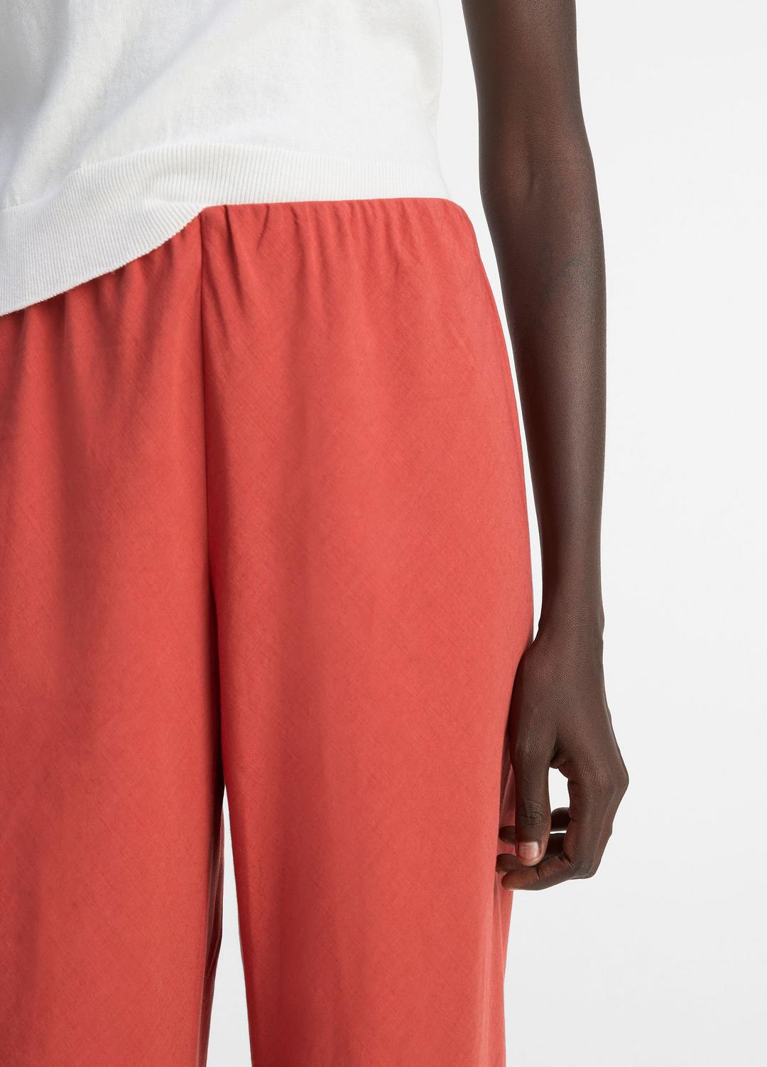 Cotton-Blend High-Waist Bias Pant in Pants & Shorts TERRA | VINCE Sale