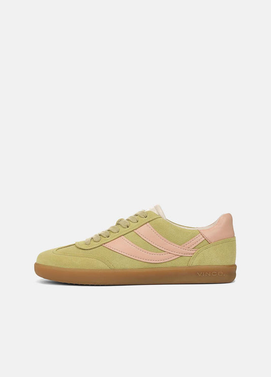Oasis Suede & Leather Sneaker in Shoes DRIED CITRUS/LOTUS BLUSH | VINCE Sale